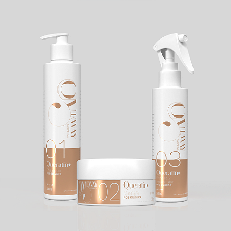 KIT QUERATIN+ PÓS QUÍMICA