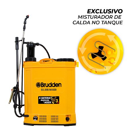 Pulverizador Brudden Mixer 3x1