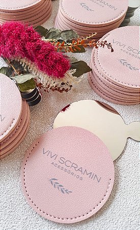 Espelho de bolsa - kit 10 unidades