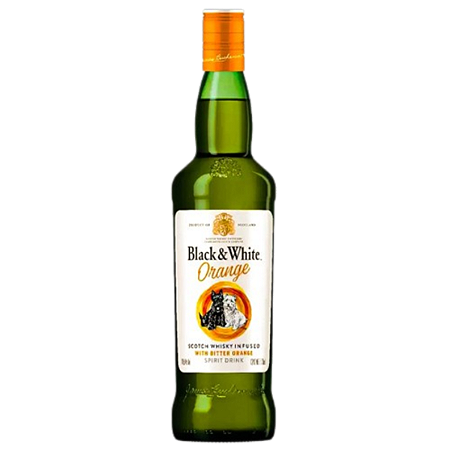 Black & White Orange Scotch Whisky Infused 700ml