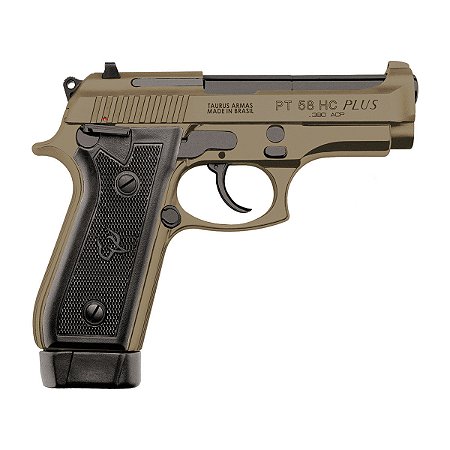 Pistola Taurus 58HC Plus Cal. .380ACP FDE