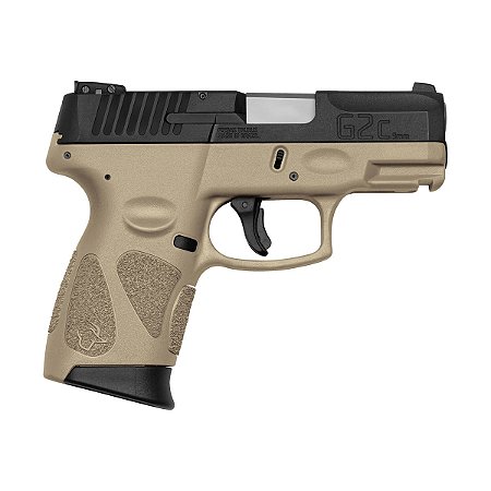 Pistola Taurus G2C Calibre 9mm - Tan
