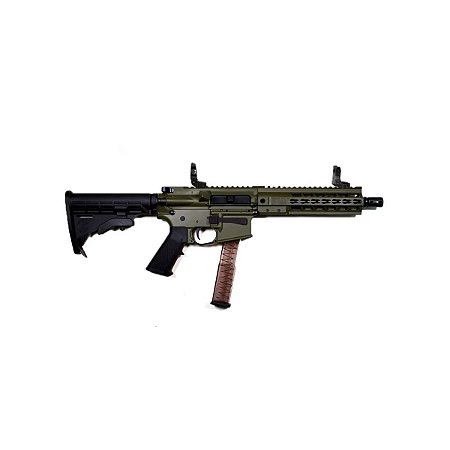 Carabina BM-F-9 Brigade 9" 9X19 Cerakote OD Green 3X32T