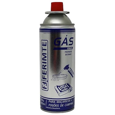 Gas Ferimte Para Fogareiro E Macarico  225Gr./400Ml - Ga001