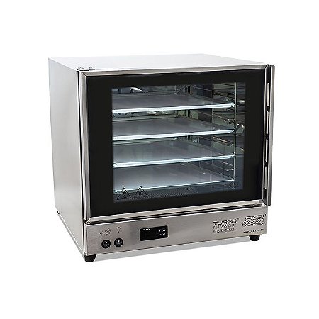 Forno Turbo Elétrico Digital Compacto Com 4 Assadeiras Sem Vapor 3040W - Bivolt