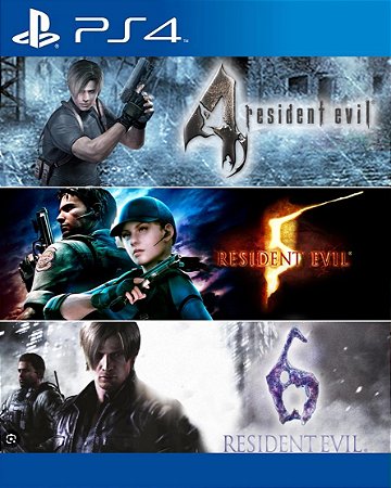 Resident Evil Pacote Triplo PS4 Digital