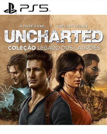 Uncharted Coleção Legado dos Ladrões Ps5 Digital