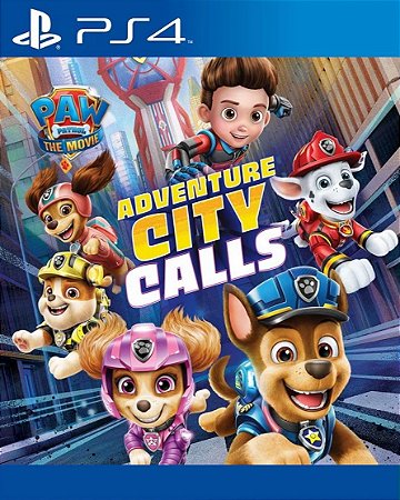 Patrulha Canina: O Filme A Cidade da Aventura está chamando PS4 Digital