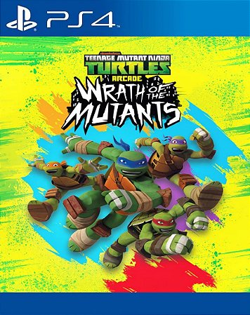 Tartarugas Ninjas Arcade Wrath of the Mutants para PS4