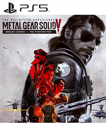 Metal Gear Solid V The Definitive Experience PS5 Mídia Digital
