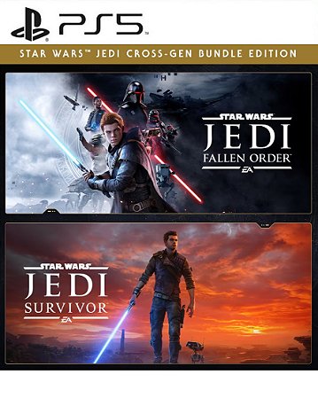 Jedi Fallen Order e Jedi Survivor PS5 Mídia Digital