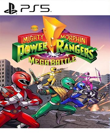 Power Rangers Mega Battle para PS5 ( RETROCOMPATIVEL )