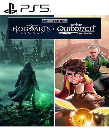 Pacote Edição Deluxe Hogwarts Legacy + Harry Potter: Campeões do Quadribol para PS5