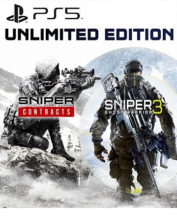 Sniper Ghost Warrior Contracts 1 & Sniper Ghost Warrior 3 Unlimited Edition PS5 Mídia Digital