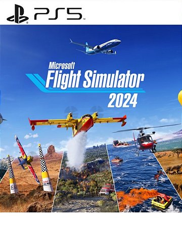 Microsoft Flight Simulator 2024 Standard Edition PS5 Mídia Digital