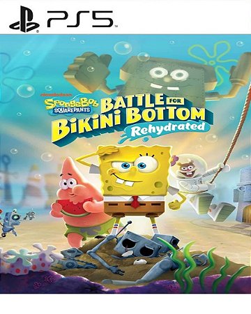 Bob Esponja Calça Quadrada PS5 Mídia Digital