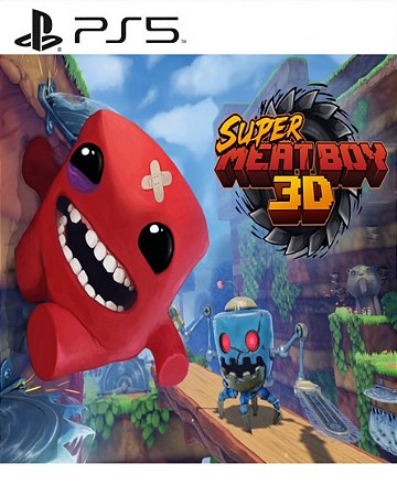 Super Meat Boy 3D PS5 Mídia Digital