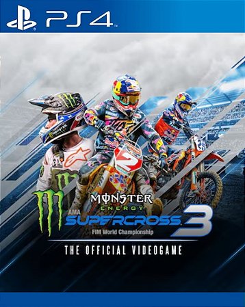 Monster Energy Supercross - The Official Videogame 3 PS4 Mídia Digital