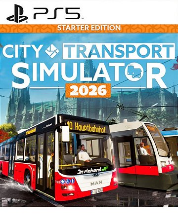 City Transport Simulator 2026 - Starter Edition PS5 Mídia Digital