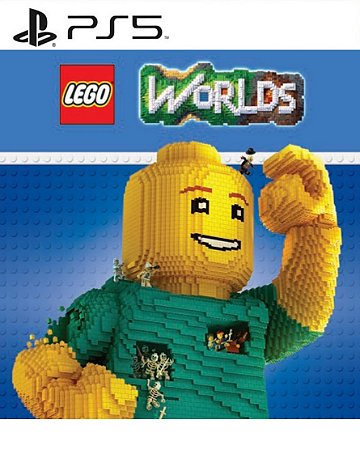 LEGO Worlds PS5 Mídia Digital