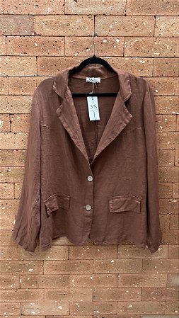 Blazer em linho italiano