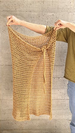 Saida de praia em crochê