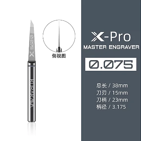 Lâmina de Scriber Kurakawa série X-Pro Master Engraver