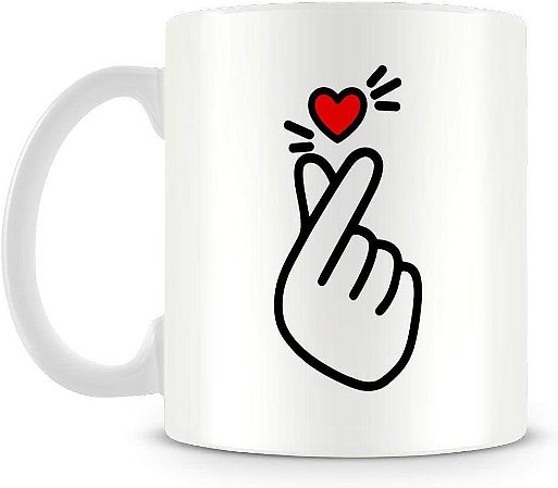 Caneca "Dorameira de Coração"