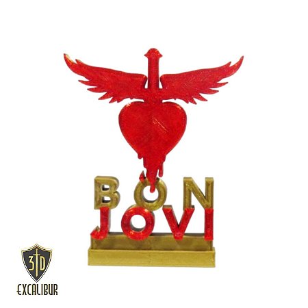 Placa de Mesa- Bon Jovi