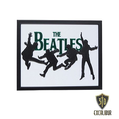 Placa/Quadro Decorativo - The Beatles I