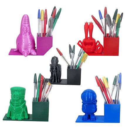 Porta Canetas/Treco - Temas Variados