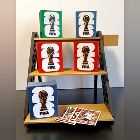 Case - Porta Figurinhas – Copa do Mundo 2026