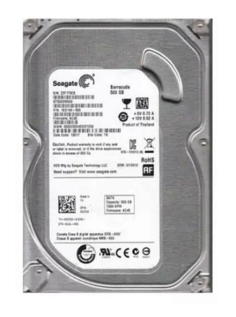 Disco Rígido Interno Hd 500gb Sata Seagate Barracuda