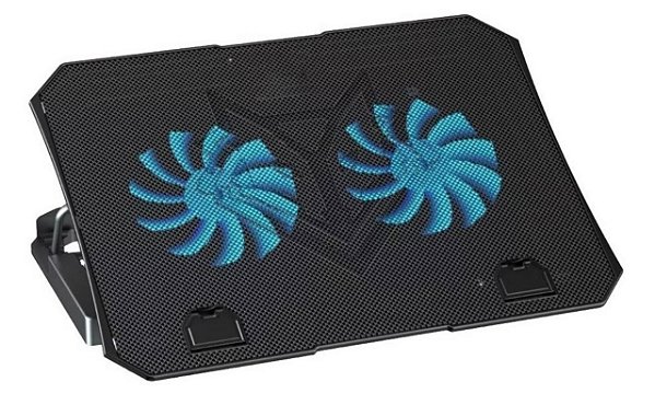 Base Suporte Para Notebook Ventilação Oberon SP242 Ângulo Regulável Até 15,6
