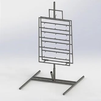 Espeto de chão aço carbono