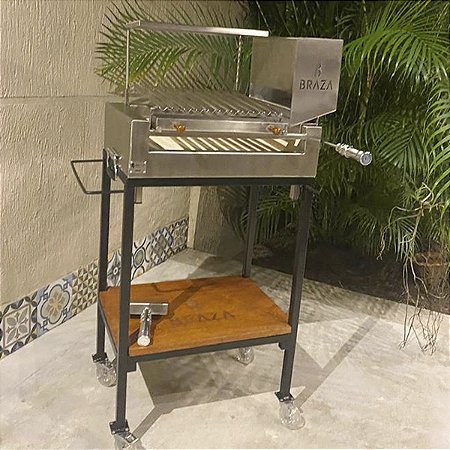 Parrilla Brazinha Aço Inox 304