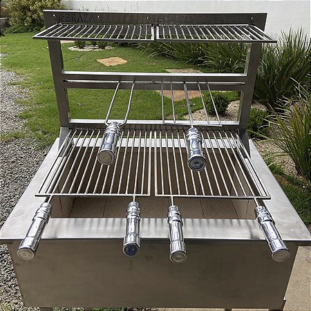 Grill 3 Níveis + braseiro 650 (65 x 41cm)