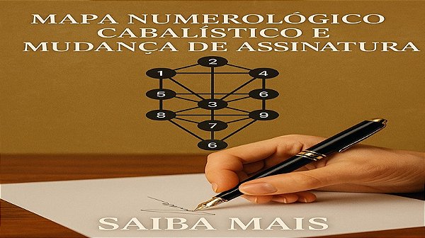 Mapa Numerológico e Assinatura Cabalística