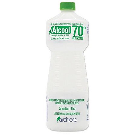 Álcool 70º 1L AgiFácil - Caixa c/ 12un