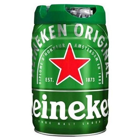 CERVEJA BARRIL HEINEKEN 5 LITROS
