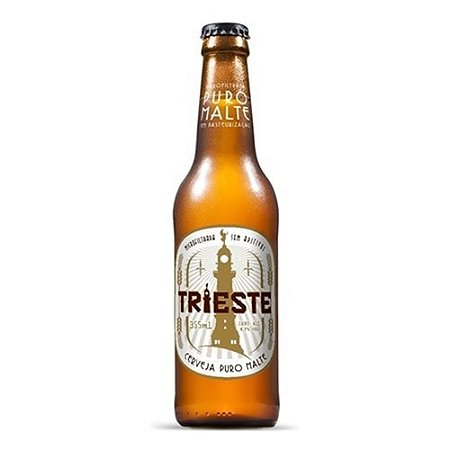 TRIESTE P.MALTE LIGHT LONGNECK 355ML