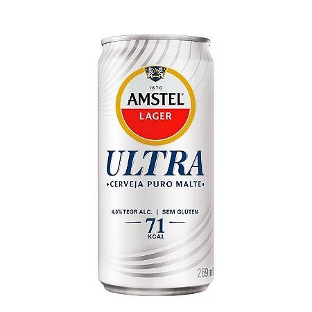 AMSTEL ULTRA 269ML LATA NATURAL