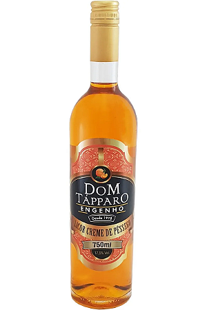 LICOR CREME DE PESSEGO 750ML DOM TAPARO