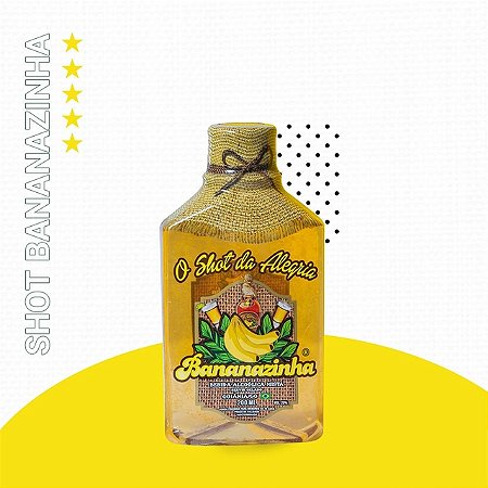 SHOT BANANAZINHA  200 ML LICOR