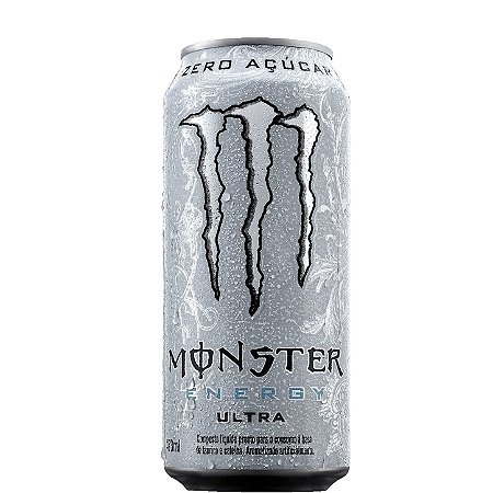 MONSTER ULTRA BRANCO 473ML SEM ACUÇAR