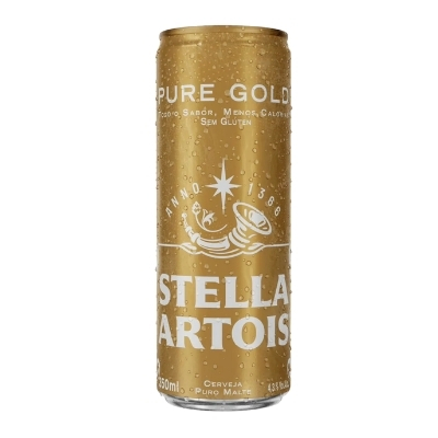 STELLA PURE GOLD LATA 350ML UNIDADE