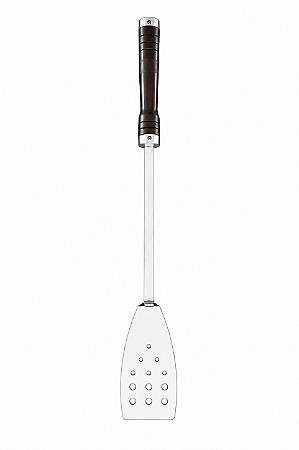 Espátula Longa Para Churrasco E Hambúrguer Em Inox