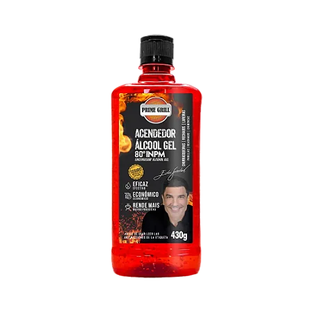 Acendedor Álcool Gel Prime Grill