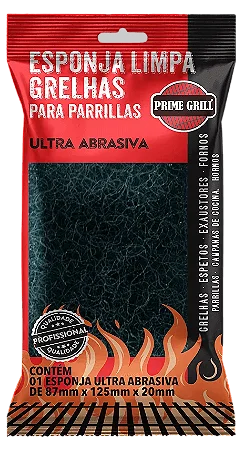 Esponja Ultra Abrasiva Prime Grill