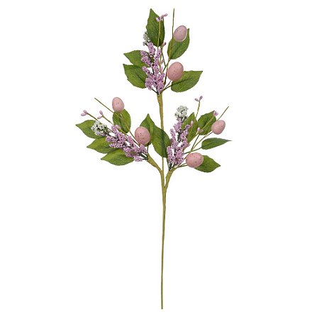 H. PASCOA OVINHOS (ROSA) 35cm (FLORARTE)